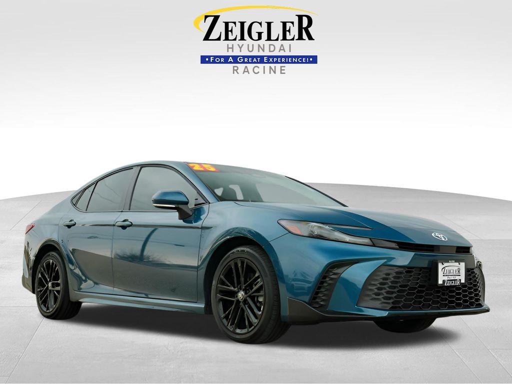 Ocean Gem 2025 Toyota Camry XSE AWD Sedan All-Wheel Drive Continuously Variable Transmission