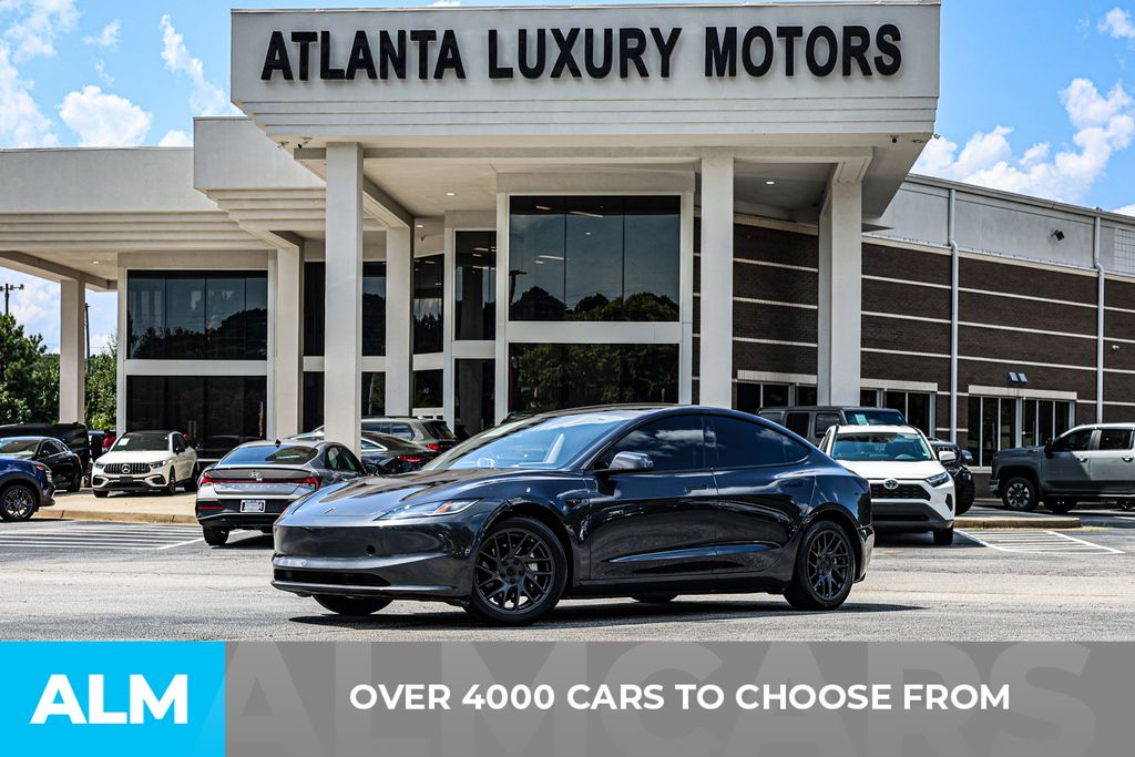 Used 2024 Gray Tesla Base image 2