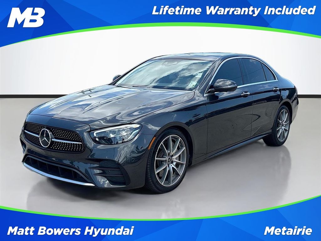 2021 Mercedes-Benz E-Class Sedan Rear-Wheel Drive 9-Speed Automatic