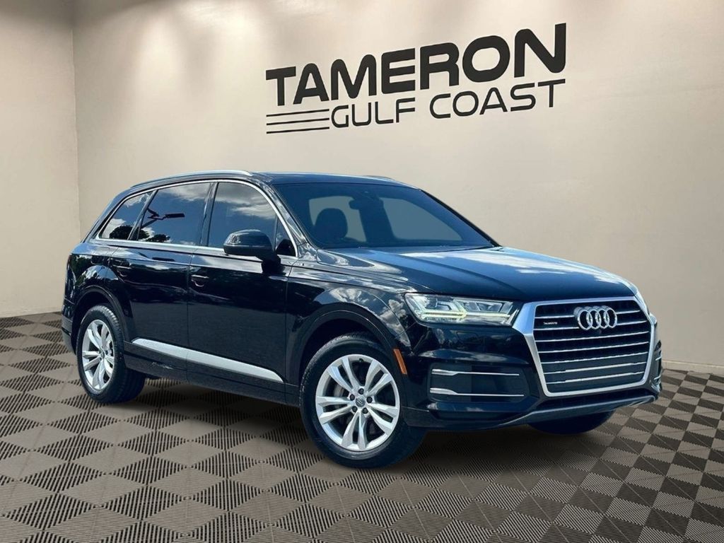 Night Black 2017 Audi Q7 SUV / Crossover All-Wheel Drive 8-Speed Automatic