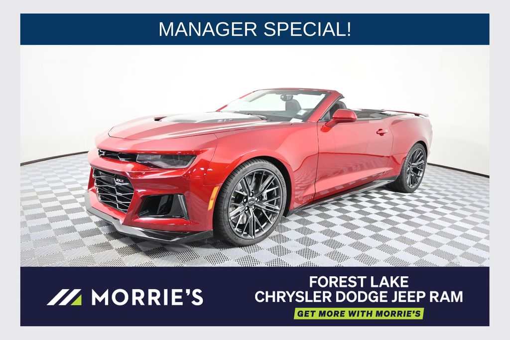 Cherry 2021 Chevrolet Camaro Convertible Rear-Wheel Drive Automatic