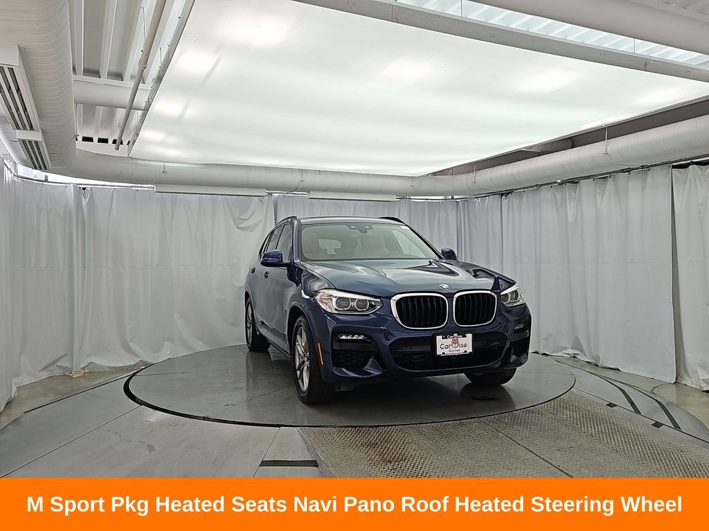 Blue 2021 BMW X3 SUV / Crossover All-Wheel Drive 8-Speed Automatic