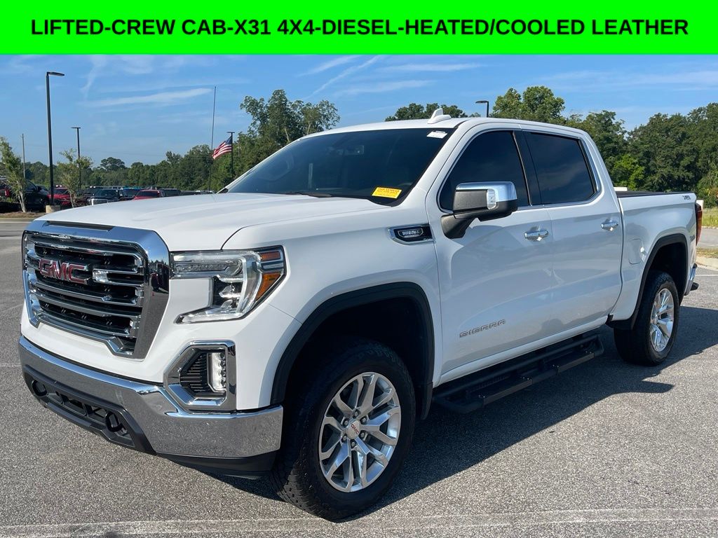 Summit White 2022 GMC Sierra 1500 Limited Pickup Truck Four-Wheel Drive 10-Speed Automatic