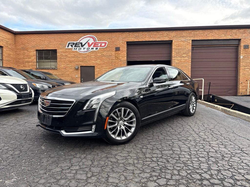 Black Metallic 2016 Cadillac CT6 3.6L Premium Luxury AWD Sedan All-Wheel Drive 8-Speed Automatic