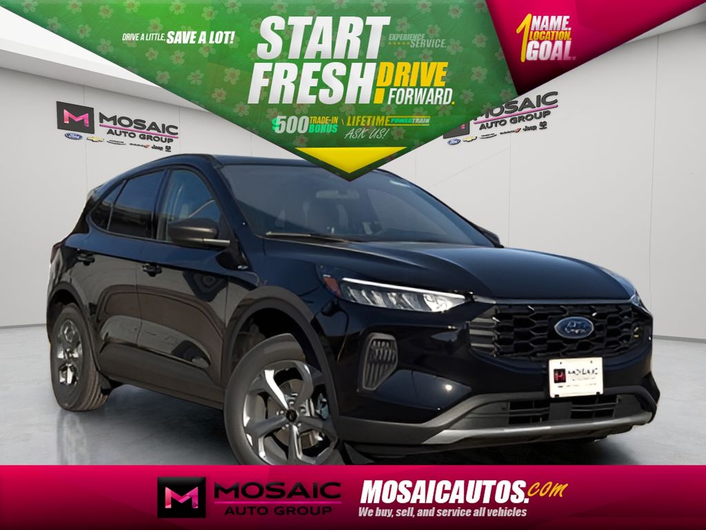 Agate Black Metallic 2026 Ford Escape ST-Line AWD SUV / Crossover All-Wheel Drive 8-Speed Automatic