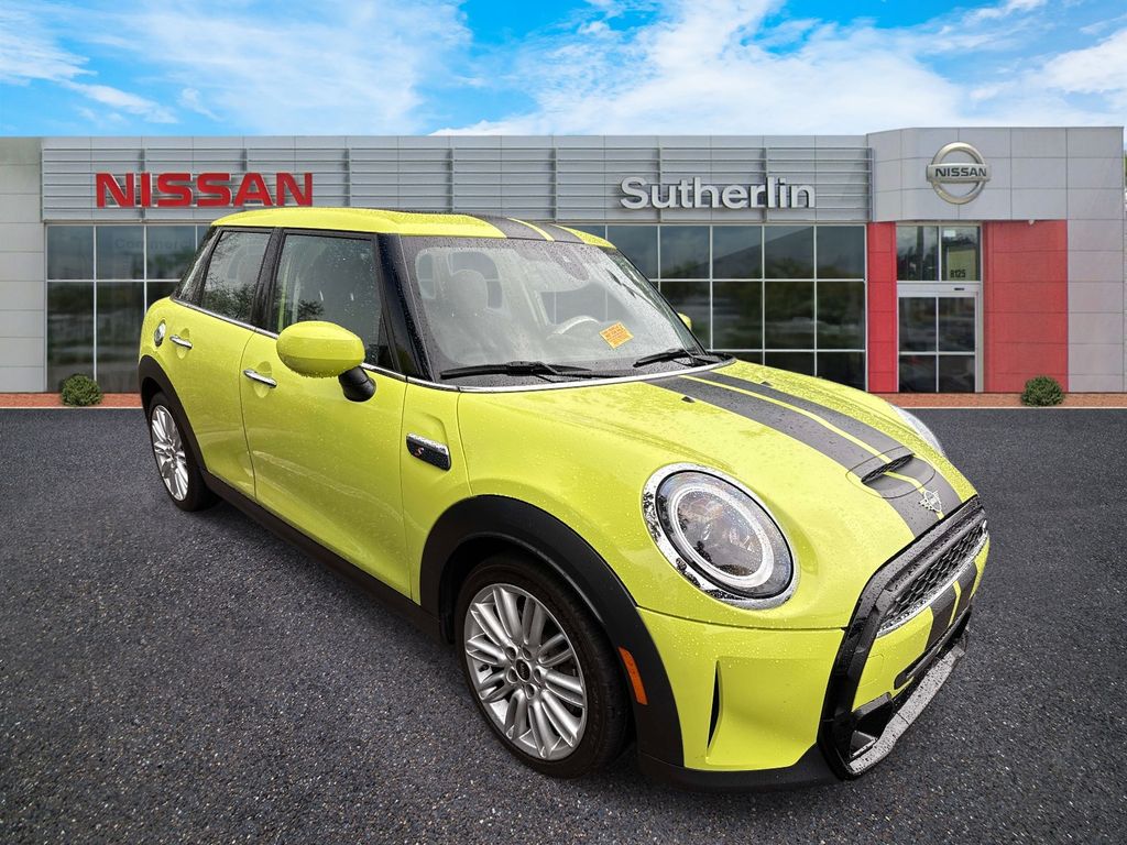 Yelllow 2024 MINI Cooper Hatchback