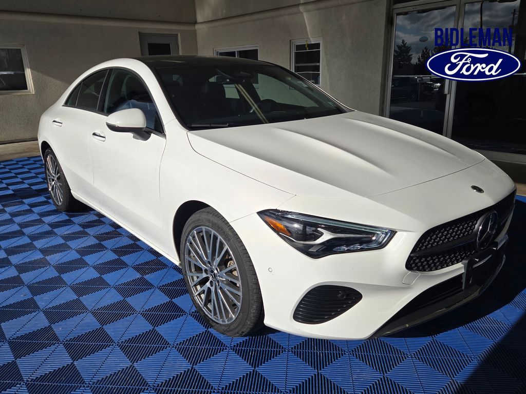 Night Black 2025 Mercedes-Benz CLA 250 4MATIC Coupe All-Wheel Drive 8-Speed Dual Clutch