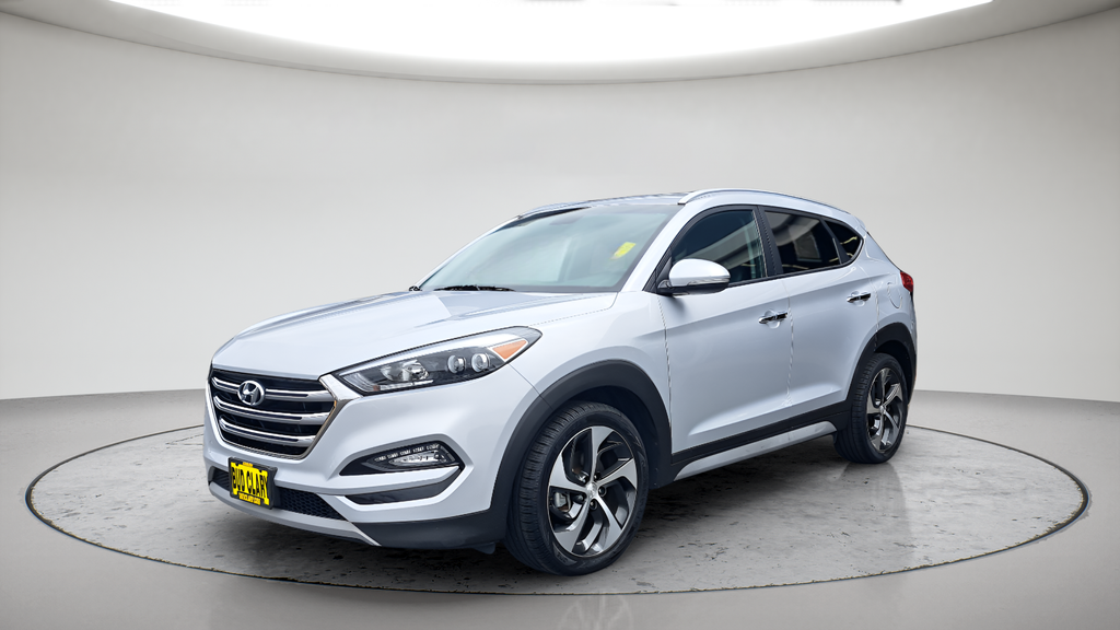 Molten Silver 2017 Hyundai Tucson SUV / Crossover All-Wheel Drive 7-Speed Automatic