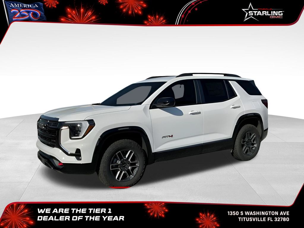 Summit White 2026 GMC Terrain SUV / Crossover Four-Wheel Drive 8-Speed Automatic Overdrive