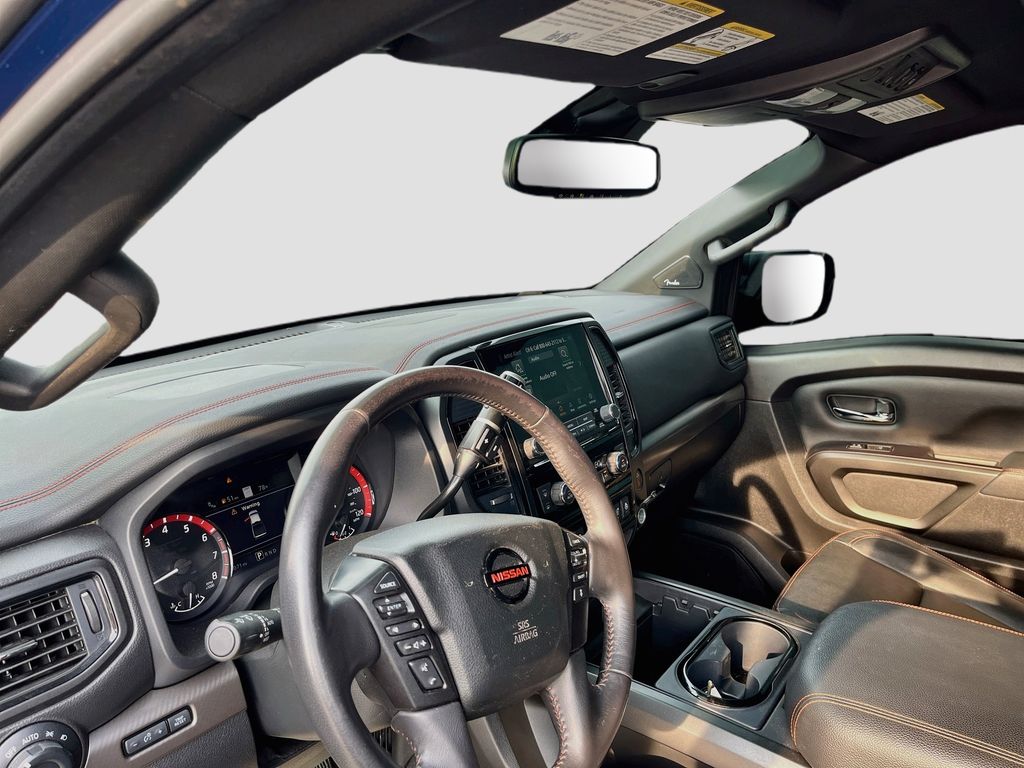 Used 2021 Blue Nissan PRO-4X image 9