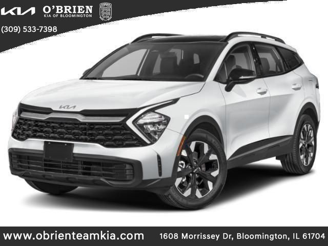 Snow White Pearl 2025 Kia Sportage Hybrid Plug-In X-Line AWD SUV / Crossover All-Wheel Drive 6-Speed Automatic
