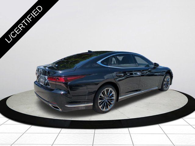 Certified Used 2023 Black Lexus 500 Base image 4