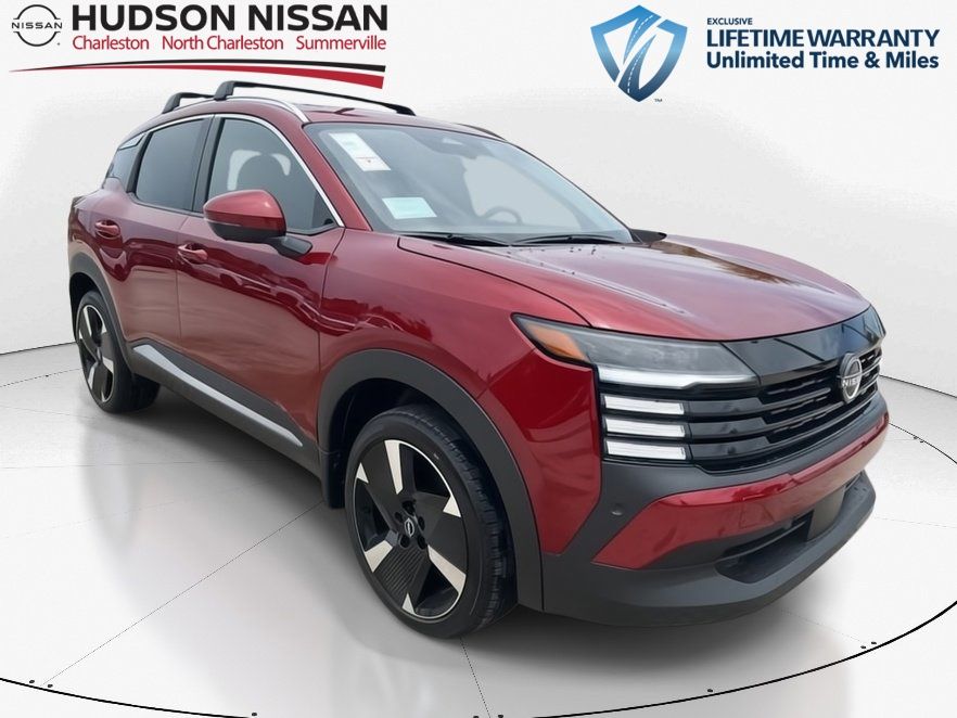 2025 Scarlet Ember Tintcoat Nissan Kicks SR FWD SUV