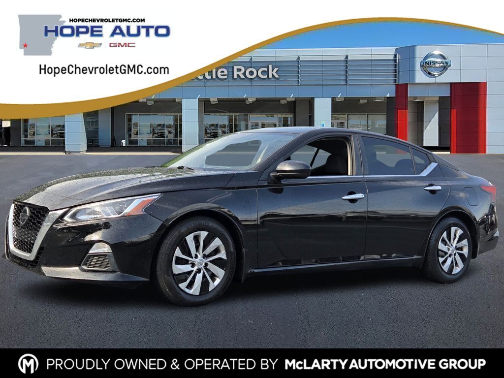 Super Black Clearcoat 2019 Nissan Altima 2.5 S FWD Sedan Front-Wheel Drive Continuously Variable Transmission