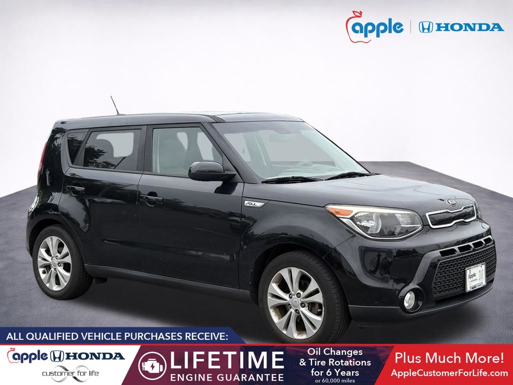 Shadow Black 2016 Kia Soul Wagon Front-Wheel Drive 6-Speed Automatic