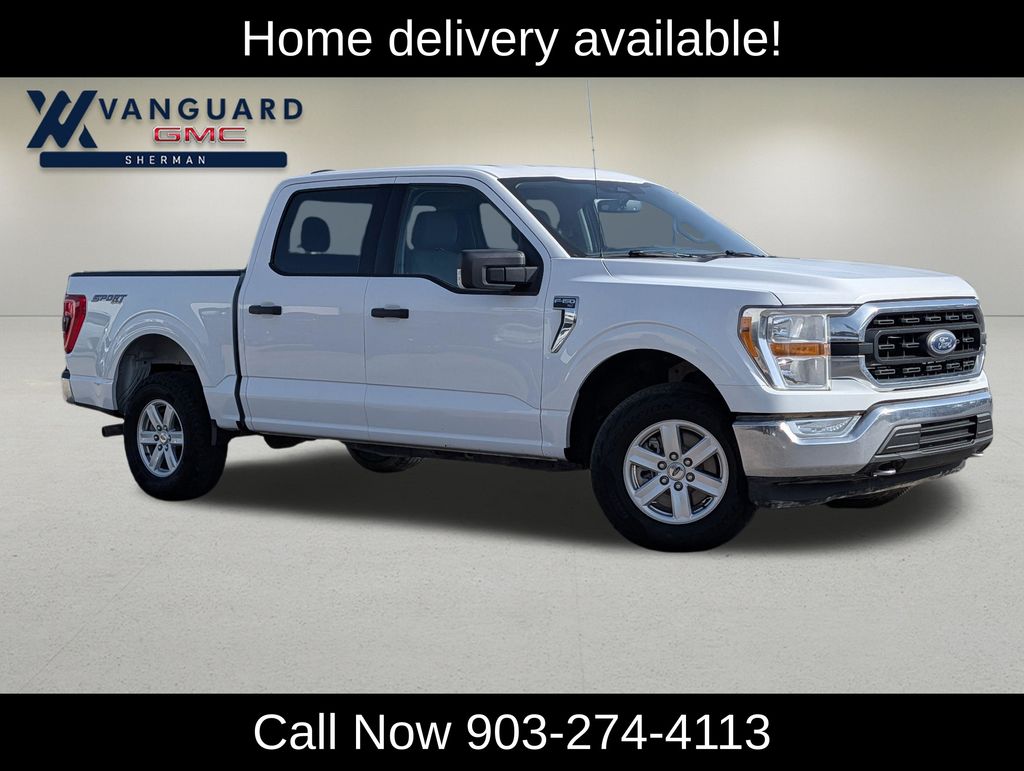 Oxford White 2021 Ford F-150 Pickup Truck Four-Wheel Drive Automatic