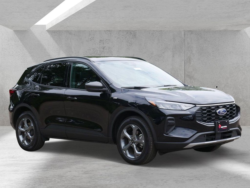 Black Metallic 2025 Ford Escape SUV / Crossover All-Wheel Drive 8-Speed Automatic
