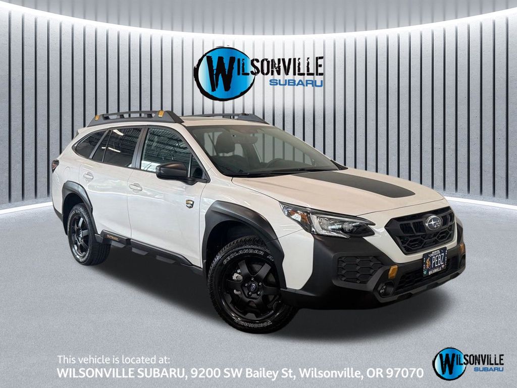 Crystal White Pearl 2024 Subaru Outback Wilderness AWD SUV / Crossover All-Wheel Drive Continuously Variable Transmission