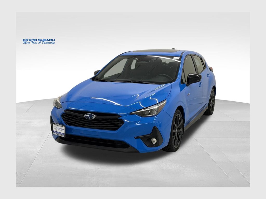 Oasis Blue Pearl 2024 Subaru Impreza Wagon All-Wheel Drive Continuously Variable Transmission