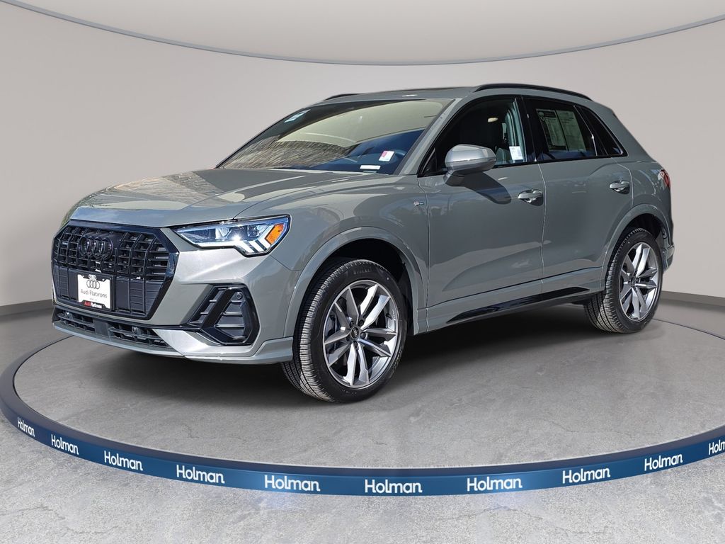 Chronos Gray Metallic 2025 Audi Q3 SUV / Crossover All-Wheel Drive 8-Speed Automatic