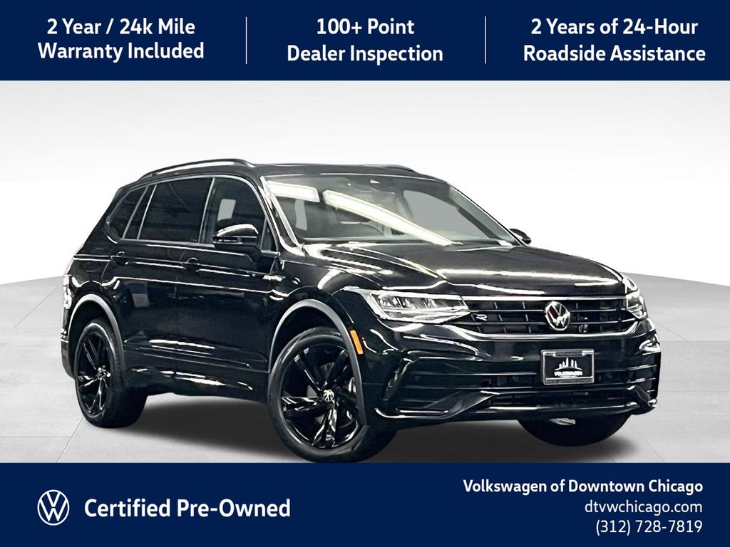 2023 Volkswagen Tiguan 2.0T SE R-Line Black