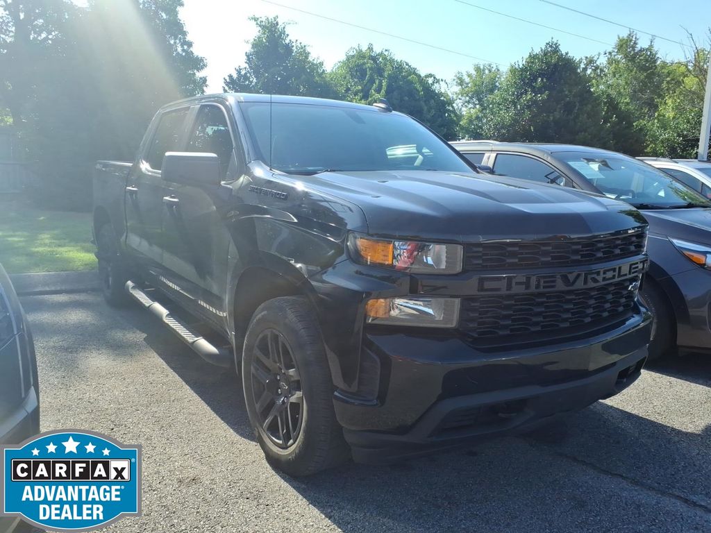 Black 2022 Chevrolet Silverado 1500 Pickup Truck Four-Wheel Drive 8-Speed Automatic