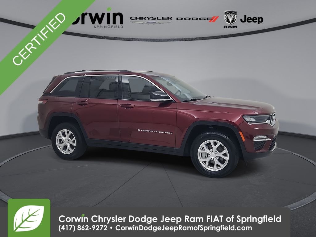 Velvet Red Pearlcoat 2023 Jeep Grand Cherokee SUV / Crossover 4X2 8-Speed Automatic