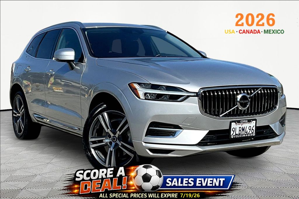 Bright Silver Metallic 2021 Volvo XC60 SUV / Crossover All-Wheel Drive Automatic