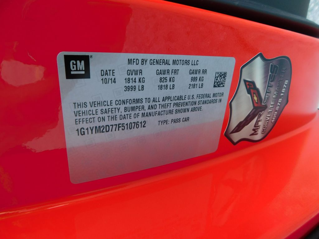 Thumbnail: 2015 Chevrolet Corvette - 8
