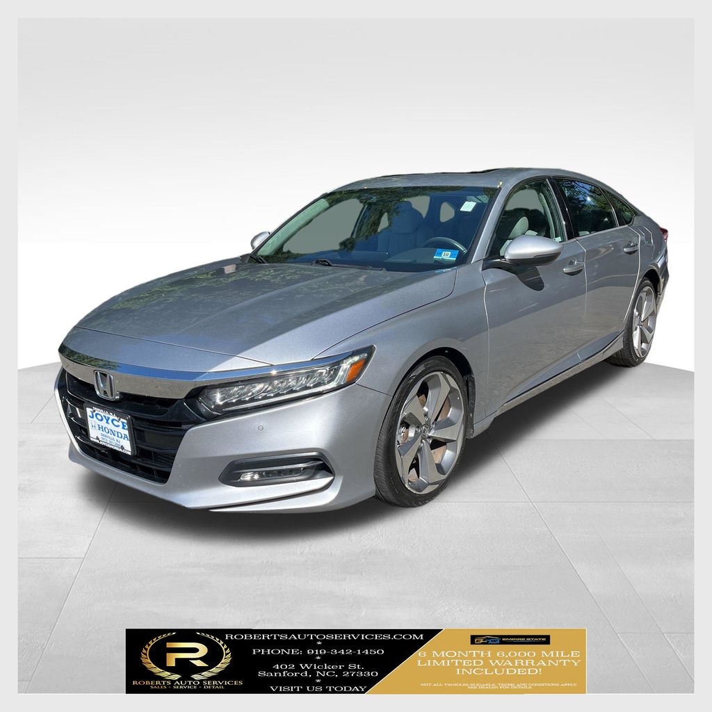 Lunar Silver Metallic 2018 Honda Accord Sedan Front-Wheel Drive Continuously Variable Transmission