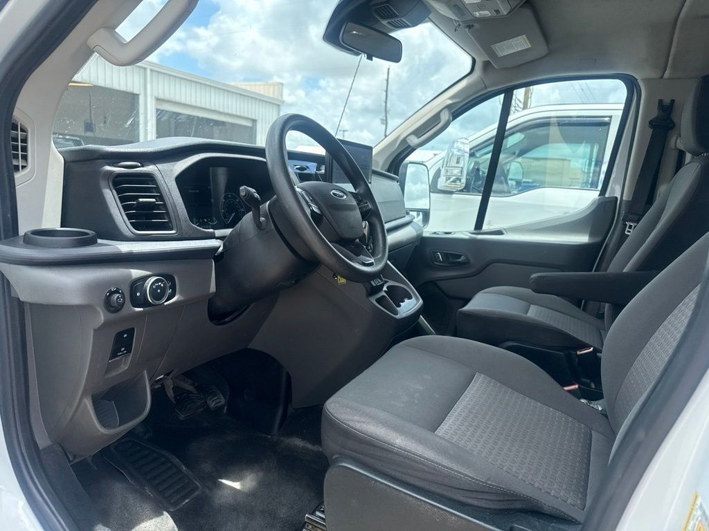 2023 Ford Transit-350 XLT White at North Houston Mitsubishi