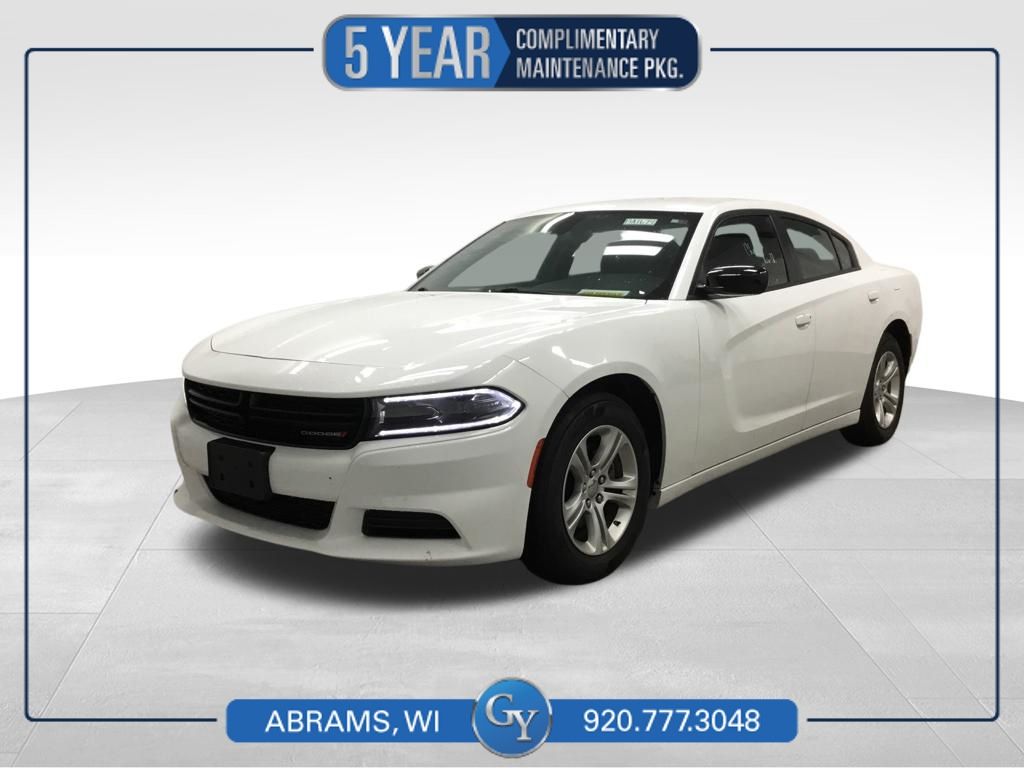 White Knuckle Clearcoat 2023 Dodge Charger Sedan Rear-Wheel Drive 8-Speed Automatic