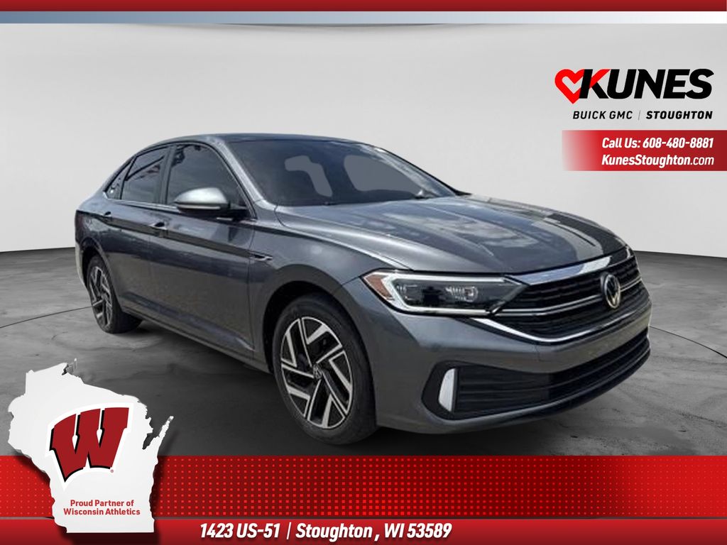 Platinum Gray Metallic 2024 Volkswagen Jetta Sedan Front-Wheel Drive 8-Speed Automatic