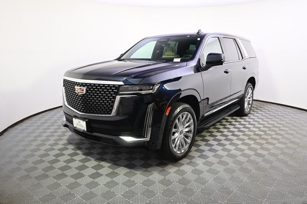Dark Moon Blue Metallic 2024 Cadillac Escalade SUV / Crossover Four-Wheel Drive Automatic