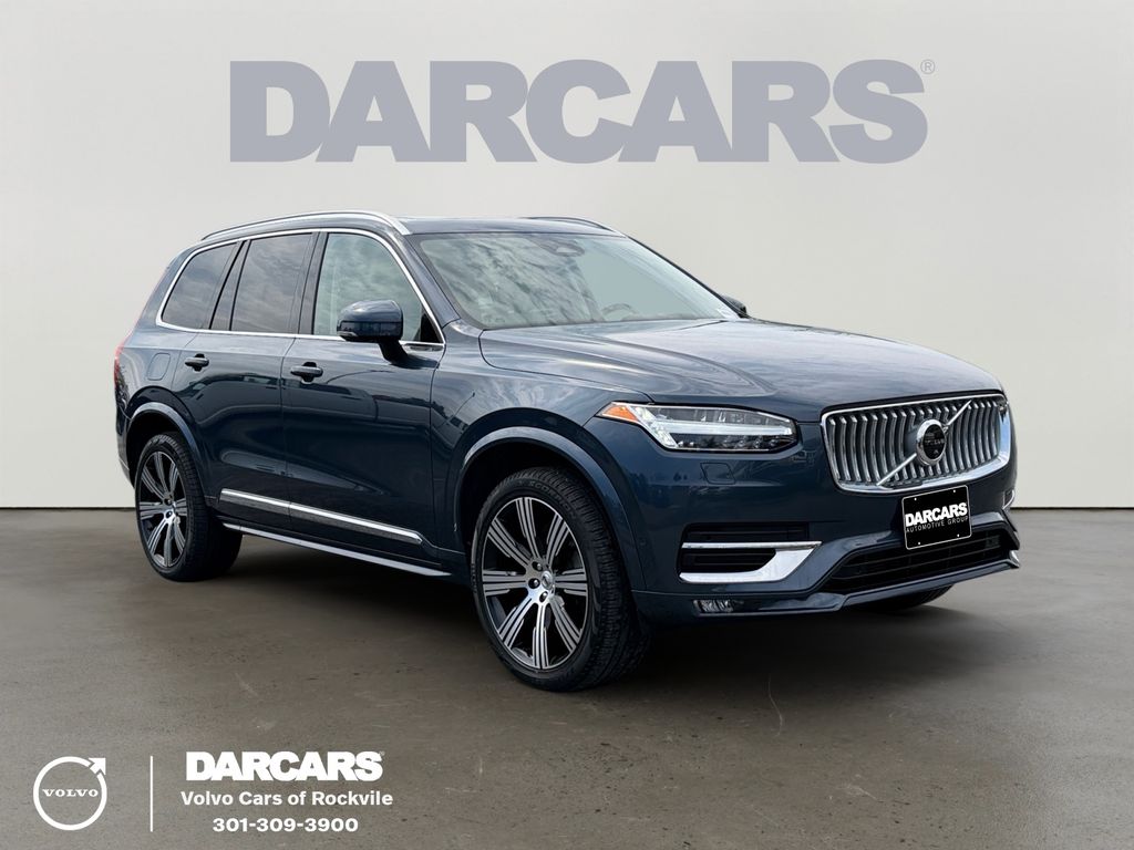 Denim Blue Metallic 2023 Volvo XC90 B6 Ultimate Bright Theme 7-Passenger AWD SUV / Crossover All-Wheel Drive Automatic