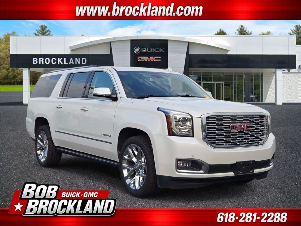 White Frost Tricoat 2020 GMC Yukon XL Denali 4WD SUV / Crossover Four-Wheel Drive