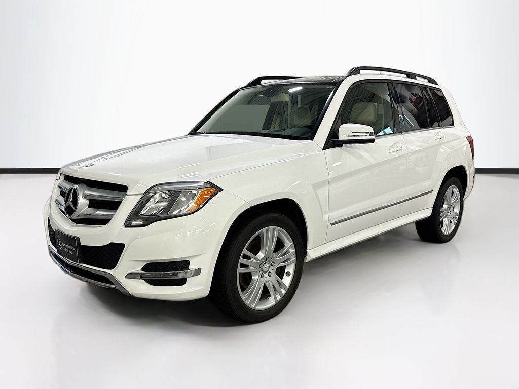 Polar White 2015 Mercedes-Benz GLK SUV / Crossover All-Wheel Drive 7-Speed Automatic