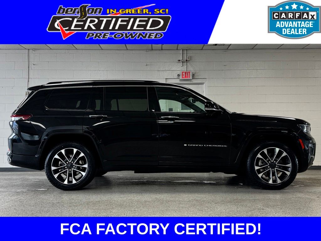 Diamond Black 2021 Jeep Grand Cherokee L SUV / Crossover Four-Wheel Drive 8-Speed Automatic