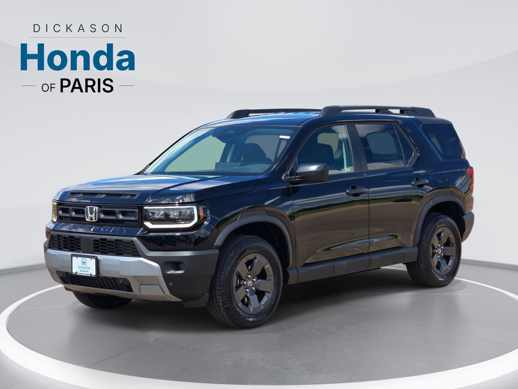 Crystal Black Pearl 2026 Honda Passport SUV / Crossover All-Wheel Drive Automatic