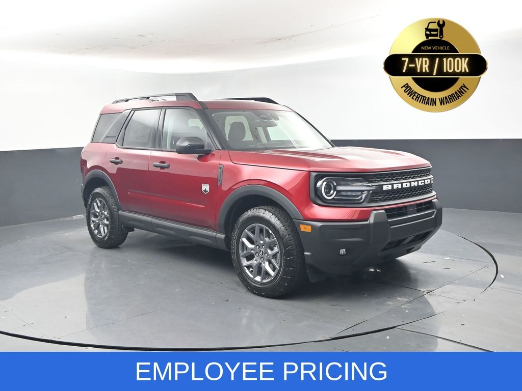 Ruby Red Metallic Tinted Clearcoat 2026 Ford Bronco Sport Big Bend AWD SUV / Crossover All-Wheel Drive 8-Speed Automatic