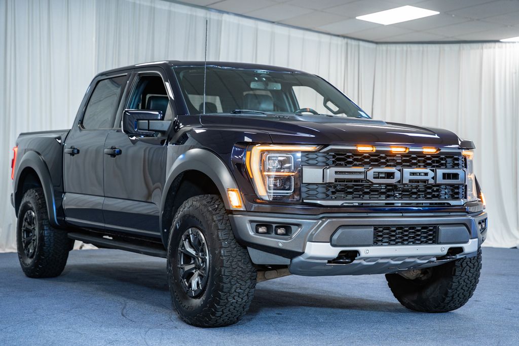 Antimatter Blue Metallic 2022 Ford F-150 Pickup Truck Four-Wheel Drive Automatic