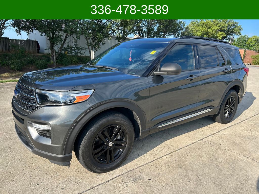Gray (Magnetic Metallic) 2020 Ford Explorer SUV / Crossover All-Wheel Drive Automatic