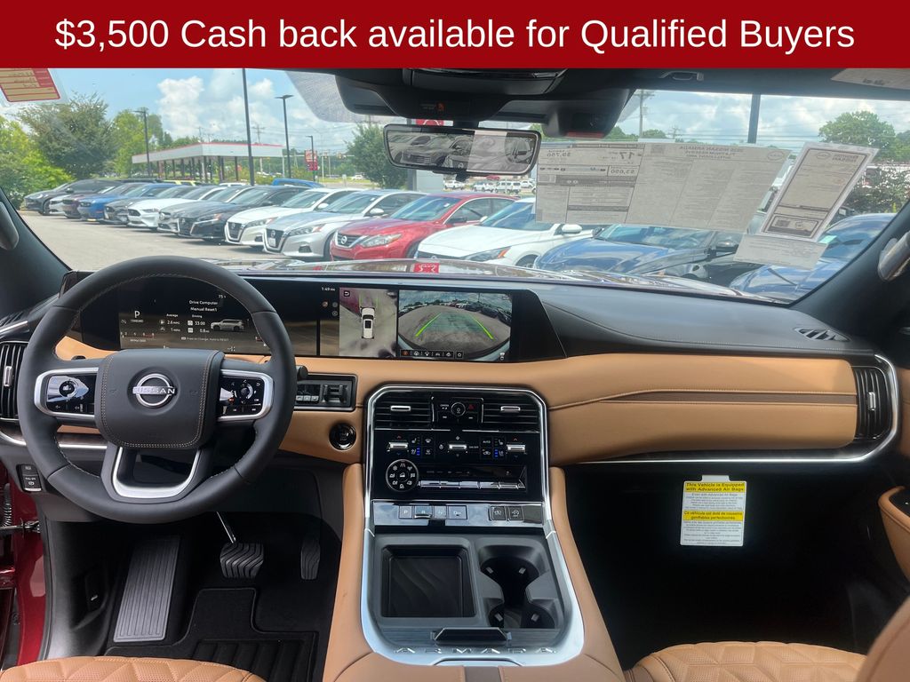 2026 Coulis Red Pearl Nissan Armada Platinum Reserve 4X4 SUV