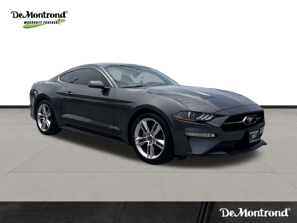 2020 Ford Mustang EcoBoost Premium Gray at Don McGill Toyota