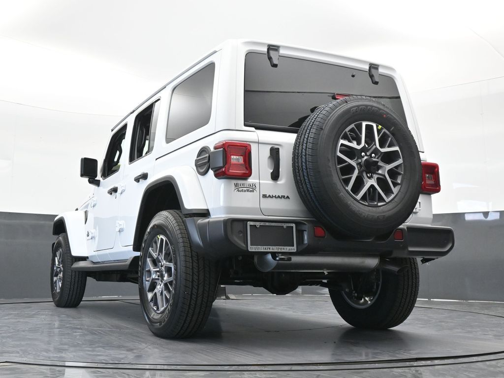 New 2026 Bright White Clearcoat Jeep Sahara image 56