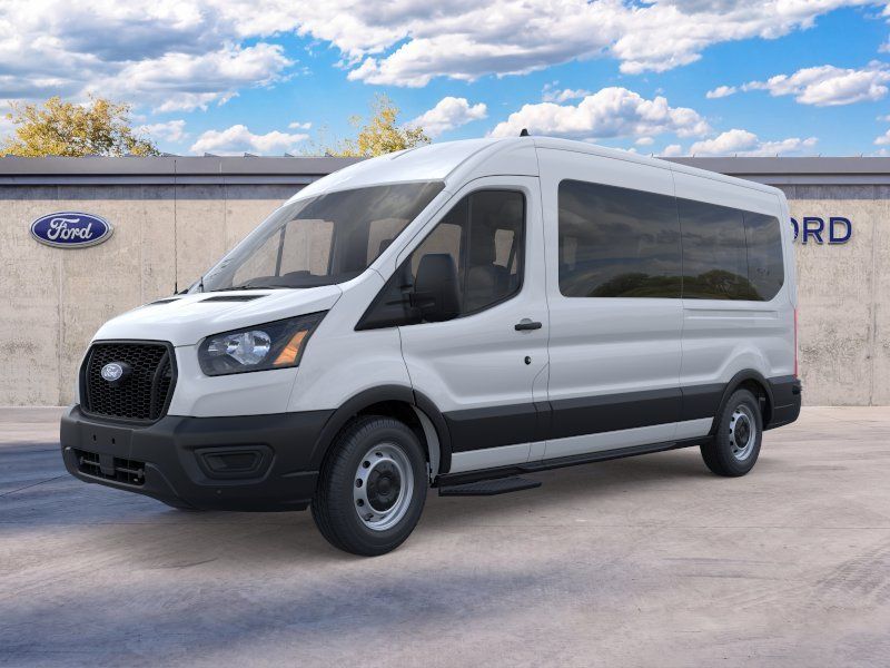 Oxford White 2026 Ford Transit Passenger Van Rear-Wheel Drive