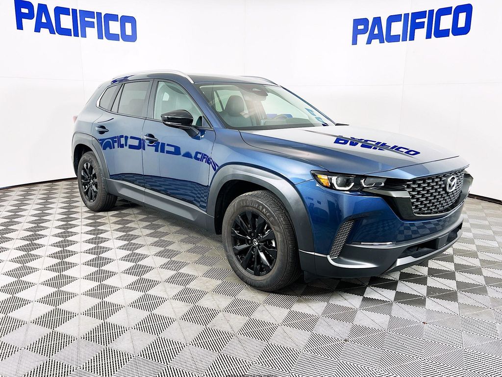 Ingot Blue Metallic 2025 Mazda CX-50 2.5 S Premium AWD SUV / Crossover All-Wheel Drive 6-Speed Automatic