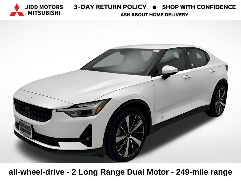 White 2022 Polestar 2 Long Range Dual Motor Fastback AWD Sedan All-Wheel Drive 1-Speed Automatic