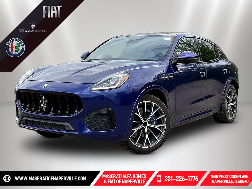 Blue 2023 Maserati Grecale Modena AWD SUV / Crossover All-Wheel Drive 8-Speed Automatic