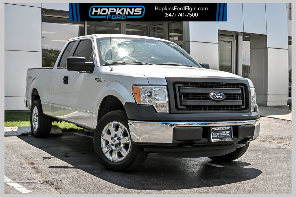 Ingot Silver 2013 Ford F-150 Pickup Truck Four-Wheel Drive 6-Speed Automatic